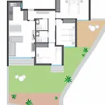 Lejlighed Airy 3br, Ac, Garden, 2min Strip, 8min Oura *